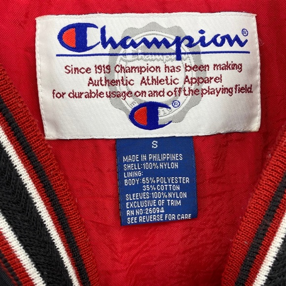 Champion PBA Tour Black V-Neck Pullover Jacket S - Picture 5 of 9
